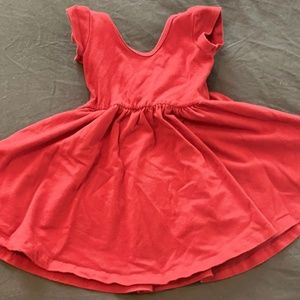 Alice & Ames red twirl dress